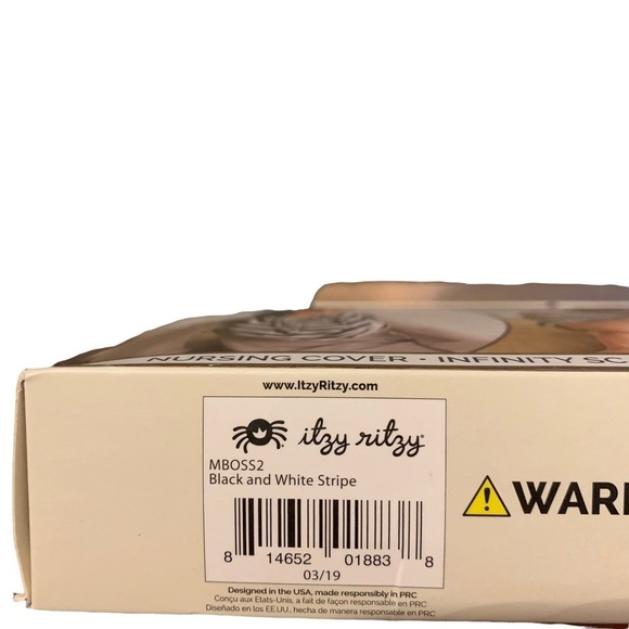 ITZY RITZY Mom Boss NIB Multi-Use 4 in 1 Cover Unisex Chevron Print - Picture 11 of 11